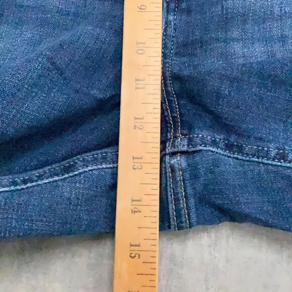 Maurices Edgely Jeans Women 24W Blue Carpenter Ankle Cotton‎ Recycled Poly NWT - Picture 9 of 15